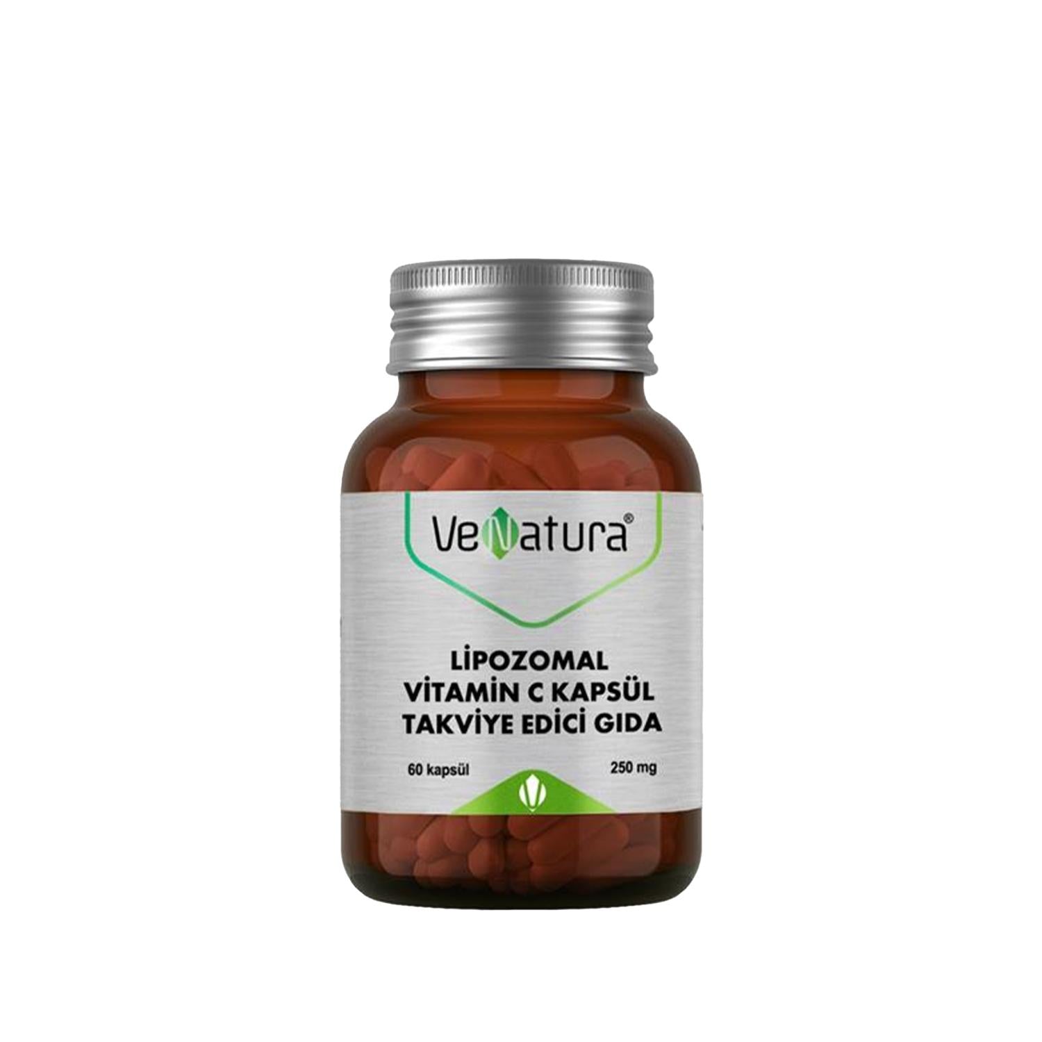 VeNatura Vitamin C Supplement - Liposomal Vitamin C, 60 Capsules - Immune System Support