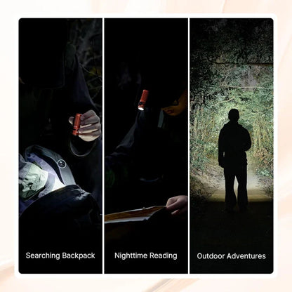 OLIGHT BATON4KITOG Baton 4 Powerful EDC Flashlight 1300 Lumens - Orange-Premium (With Charging Case)