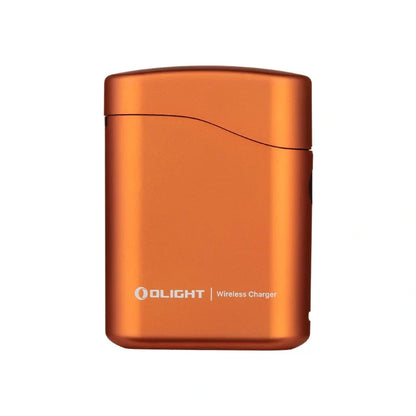 OLIGHT BATON4KITOG Baton 4 Powerful EDC Flashlight 1300 Lumens - Orange-Premium (With Charging Case)