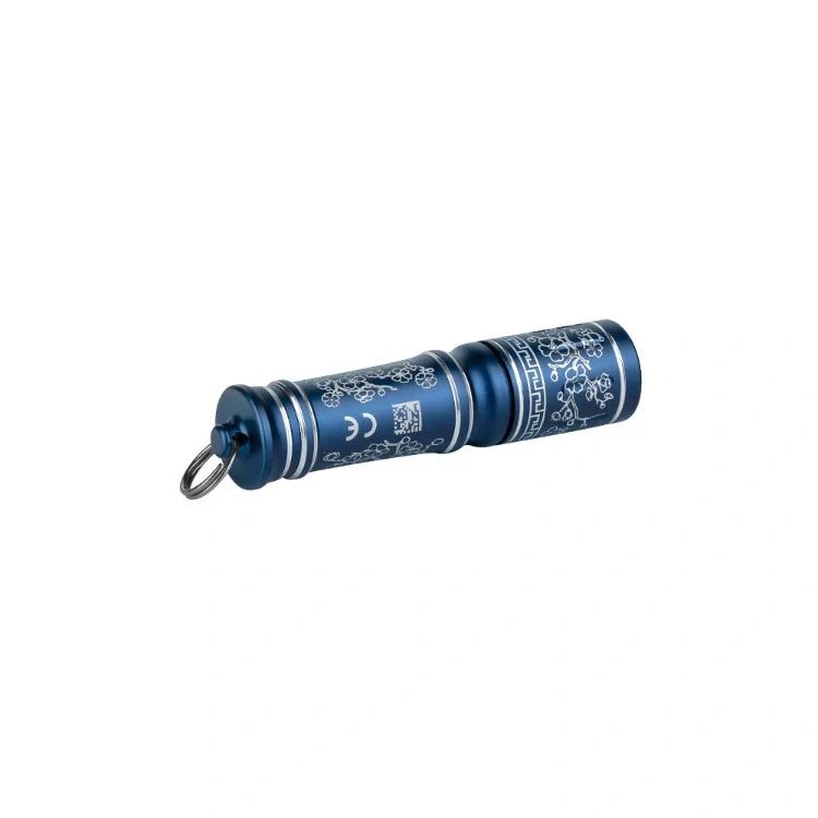 OLIGHT I3EBP i3E EOS Keychain Flashlight - Blue Porcelain