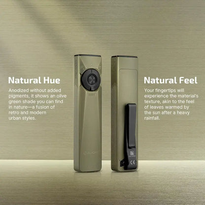 OLIGHT ARKFELDULTRAOLG Arkfeld Ultra 3-in-1 EDC Flashlight with O-aluminum Material - Olive Green CW(5700K~6700K)