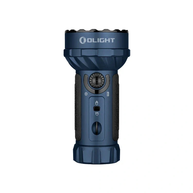 OLIGHT MARAUDERMINIMNBU Marauder Mini Powerful LED Flashlight With RGB - Midnight Blue