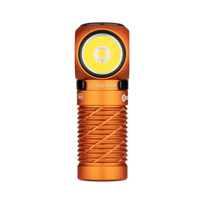 OLIGHT PERUN2MINIOG Perun 2 Mini LED Rechargeable Headlamp - Orange