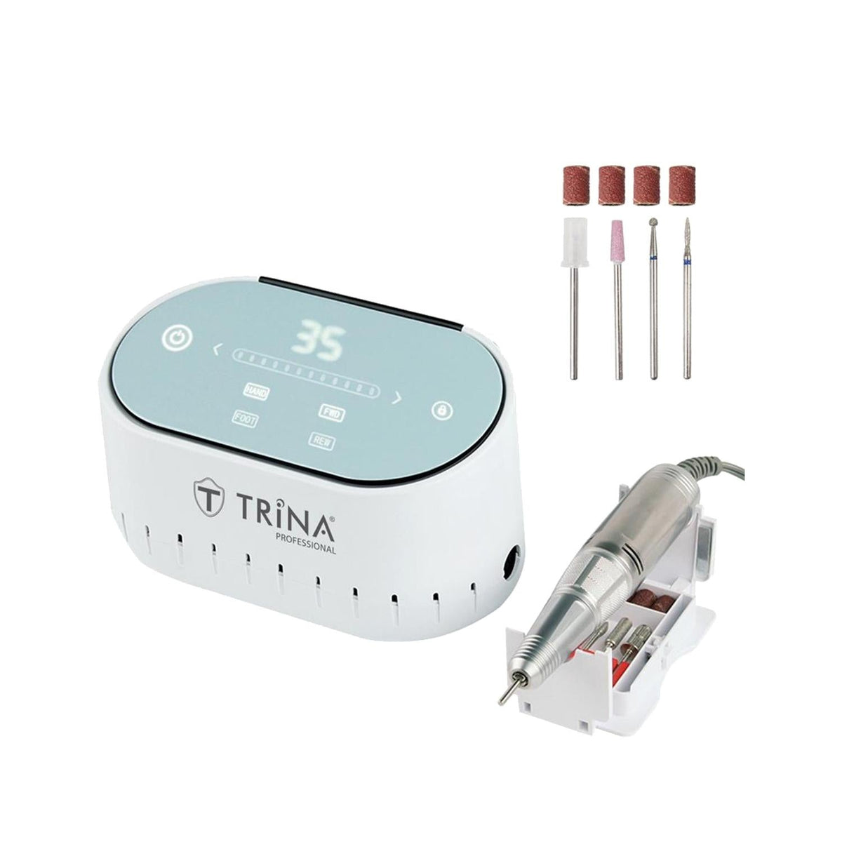 Trina Electric Nail Drill Machine - Professional Nail Care Tool for Precise Shaping & Filing