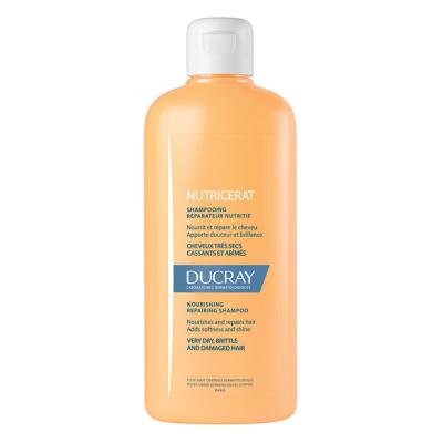 Ducray Nutricerat Moisturizing Shampoo for Dry Hair - 200ml, Nourishing & Intensive Moisturizing