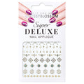 Glossy Blossom Blue Moon Nail Stickers - Variety of Designs & Colors for Easy Nail Art at Home