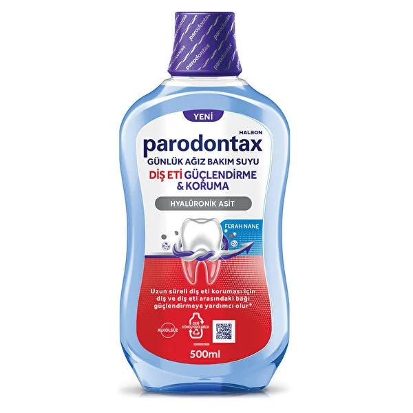 Parodontax Hyaluronic Acid Daily Mouthwash 500ml - Maintains Gum Health & Oral Hygiene