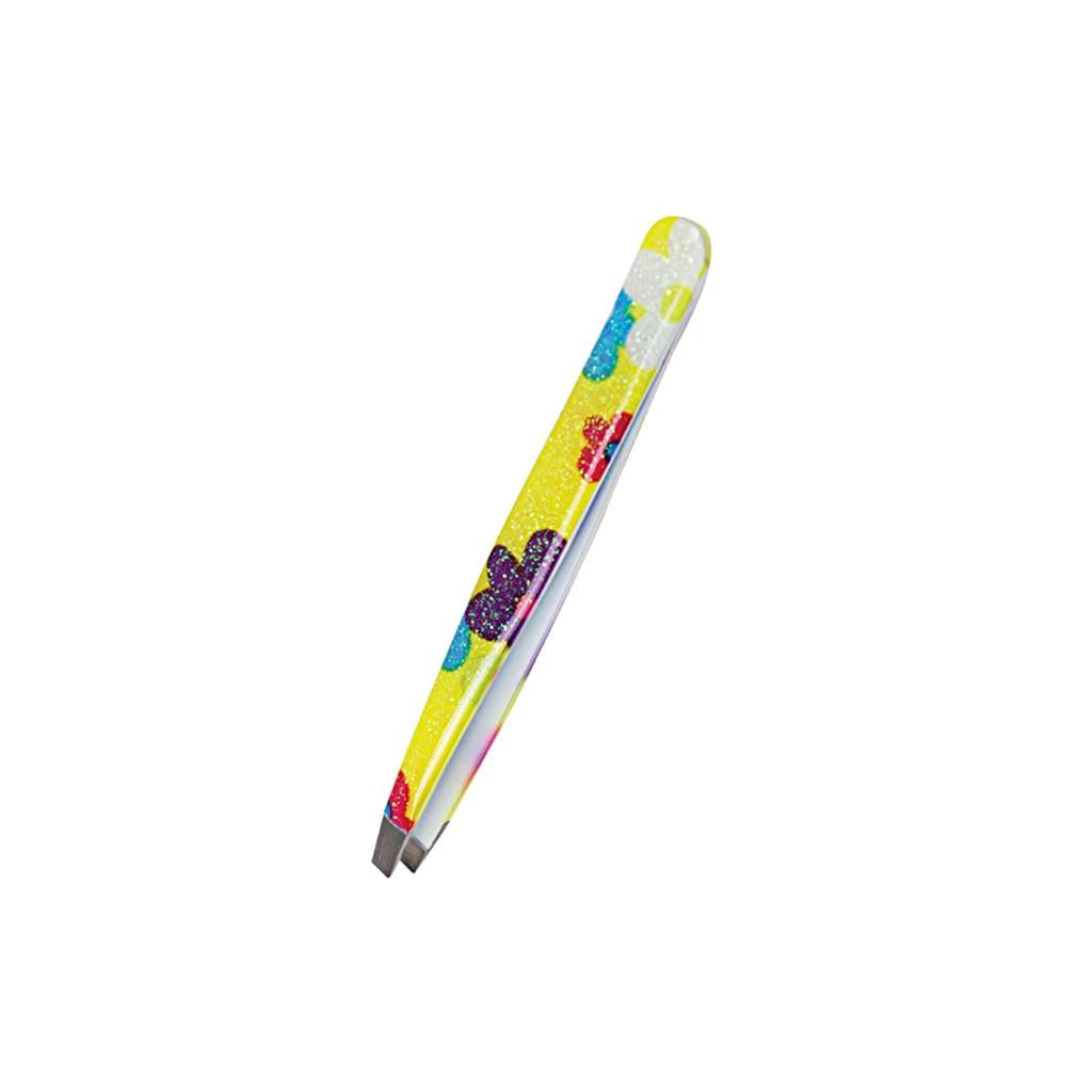 Nascita Professional Slant Tip Tweezers Gold Glitter