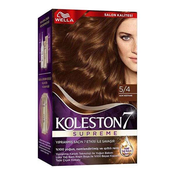 Koleston Wella Supreme Hair Dye - Luxurious Intense Moisturizing Hair Color with Plex Oil Care
