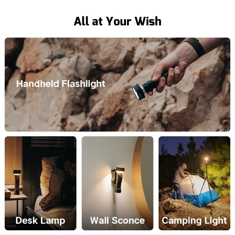 OLIGHT PROWESSBK Prowess Multifunctional with Bidirectional Lighting Flashlight - Black