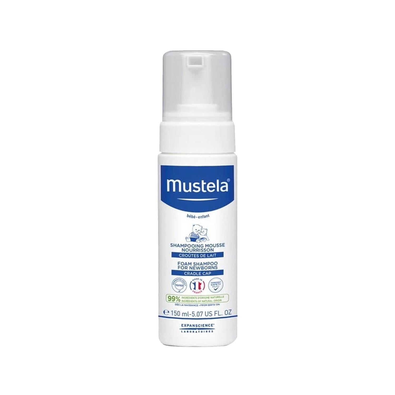 Mustela Newborn Foam Shampoo for Cradle Cap 150 ml