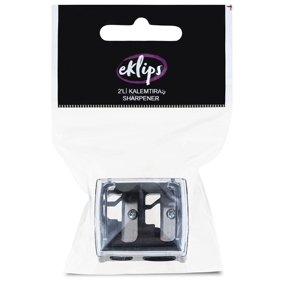 Eklips Makeup Pencil Sharpener: Precision Sharpening for Eyeliner, Lip Liner & Eyebrow Pencils - Prevents Breakage & Maximizes Pencil Life
