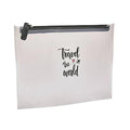 For Your Beauty Travel Toiletry Bag - TSA Approved Carry On, BPA-Free, Clear Organizer for Flight Essentials