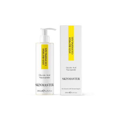 Skinmaster Anti-Blemish Cleansing Gel - Gentle Face Wash for Uneven Skin Tone, 6.76 fl oz