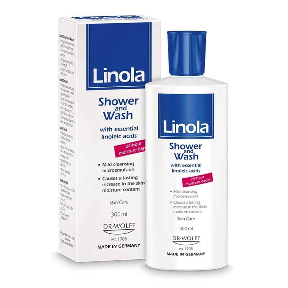 Linola Shower Gel 300ml - Gentle Cleansing for Dry & Sensitive Skin