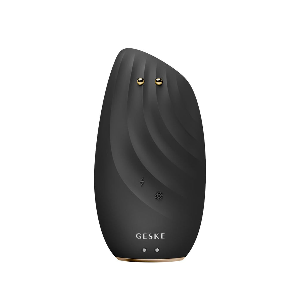 Geske Facial Cleansing and Skin Tightening Device - Sonic Vibrations, Microcurrent & Thermal Technology for Anti-Aging Skincare