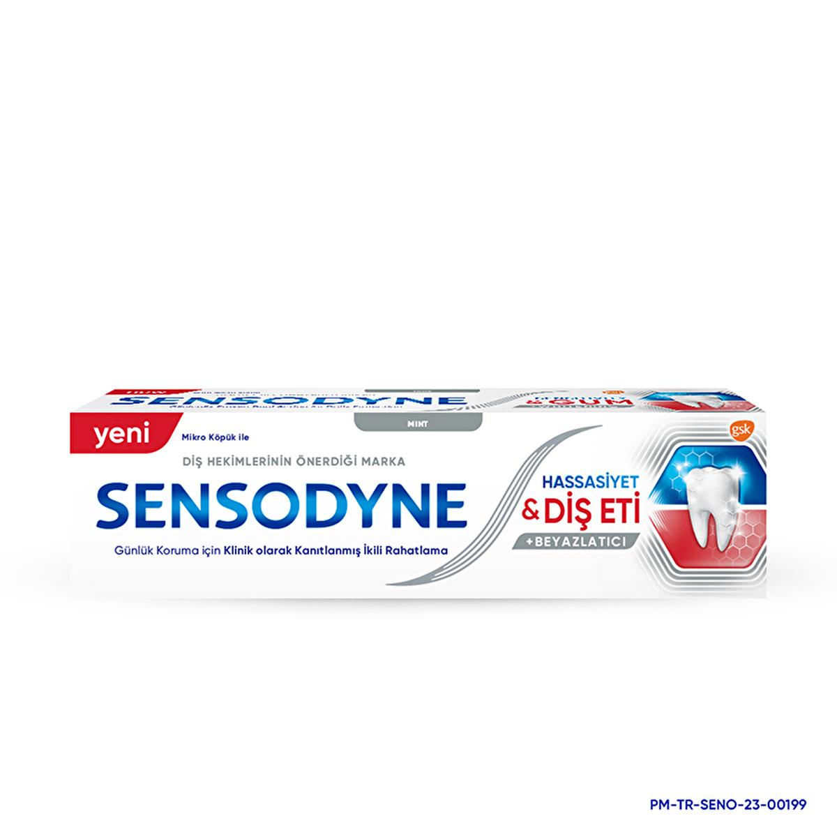 Sensodyne Sensitive Teeth & Gum Whitening Toothpaste for Sensitive Teeth Relief - 2.54 fl oz