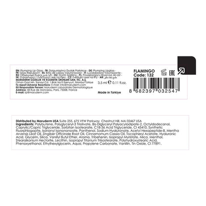 Maruderm Bitter Sweet Plumping Lip Gloss Flamingo 5ml