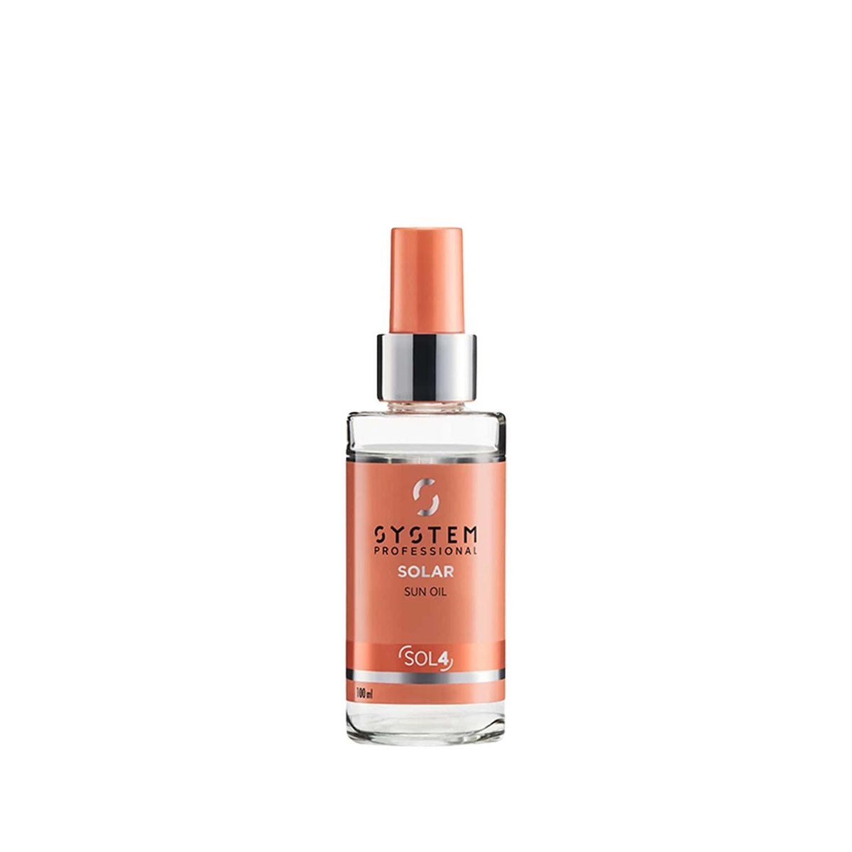 Wella System Professional Solar Sol4 Sun Oil 100 ml - Protect Your Hair from Sun Damage with Professional Hair Care Oil