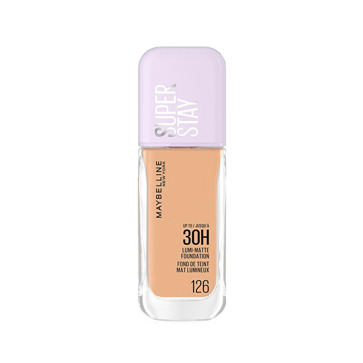 Maybelline New York Super Stay Lumi Matte Foundation - Long-Lasting, Lightweight, Matte Finish Makeup for Various Skin Tones