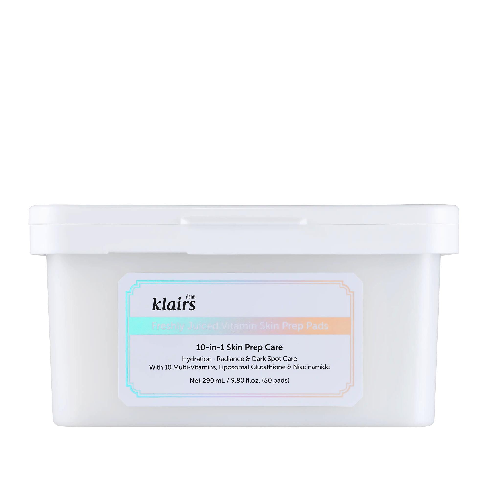 Dear Klairs Freshly Juiced Vitamin Skin Prep Pads 290ml
