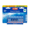 Rubin Alkaline AAA Batteries 1.5V Long-Lasting Power 20-Pack