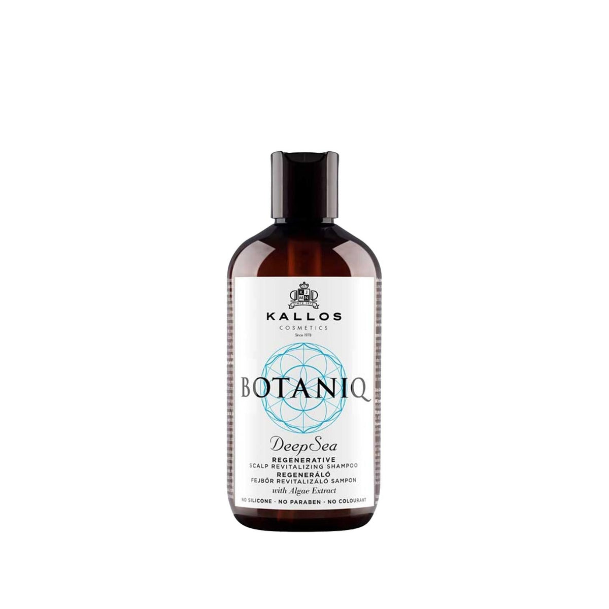 Kallos Cosmetics Botaniq Deep Sea Shampoo 300ml - Nourishing Hair Care for Individuals Seeking Moisturizing Benefits