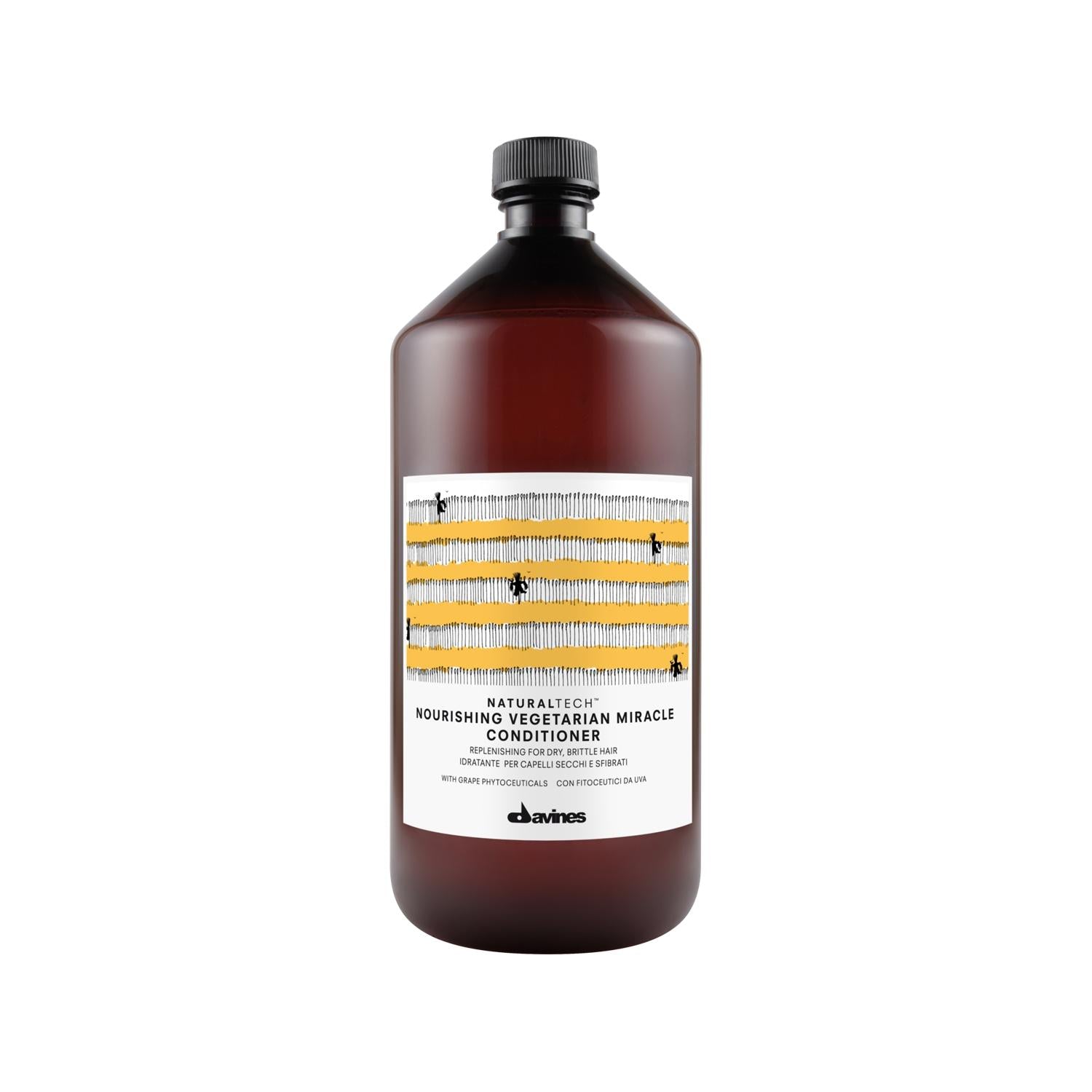 Davines Nourishing Hair Cream for Dry & Damaged Hair - 1000ml Intensive Moisturizing Treatment