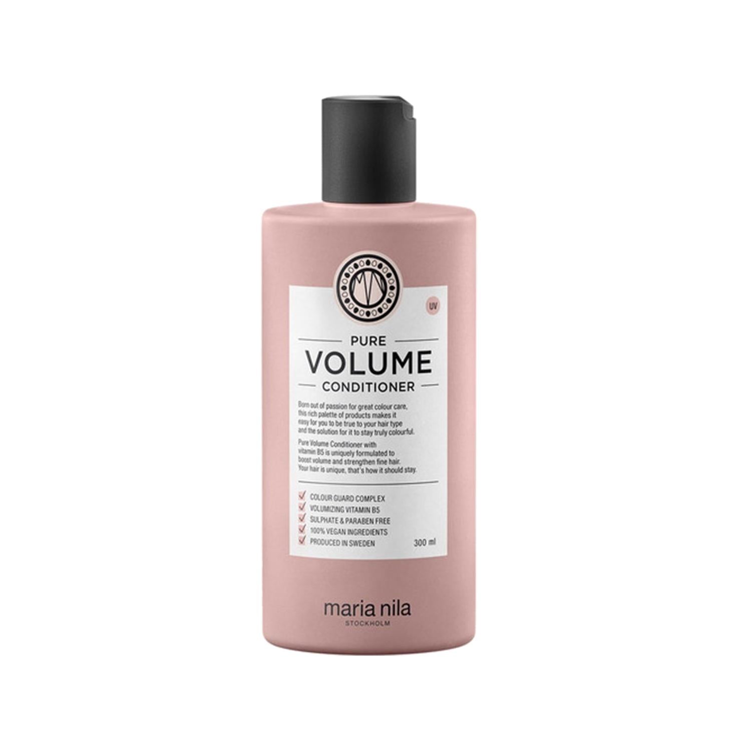 Maria Nila Pure Volume Hair Care Cream - 300ml, Volume-Enhancing & Nourishing Formula for Thin Hair
