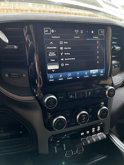 2019-2024 RAM 1500 UBL Uconnect 5 Upgrade kit with 8.4-inch Touchscreen including Wireless Apple CarPlay / Android Auto