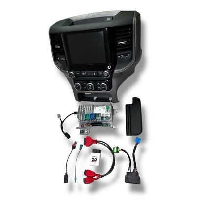 2019-2024 RAM 1500 UBL Uconnect 5 Upgrade kit with 8.4-inch Touchscreen including Wireless Apple CarPlay / Android Auto