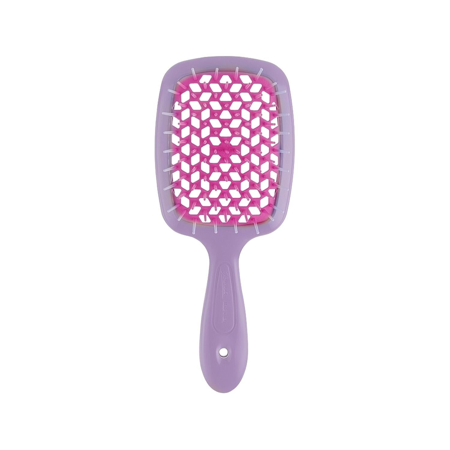 Janeke Superbrush Detangling Hair Brush in Lilac Purple
