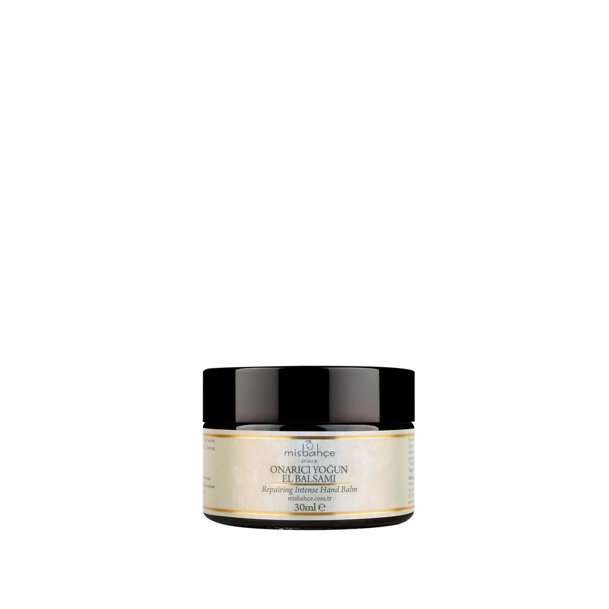 Misbahçe Intensive Repair Hand Balm - 30ml, Moisturizing & Repairing Dry Hands