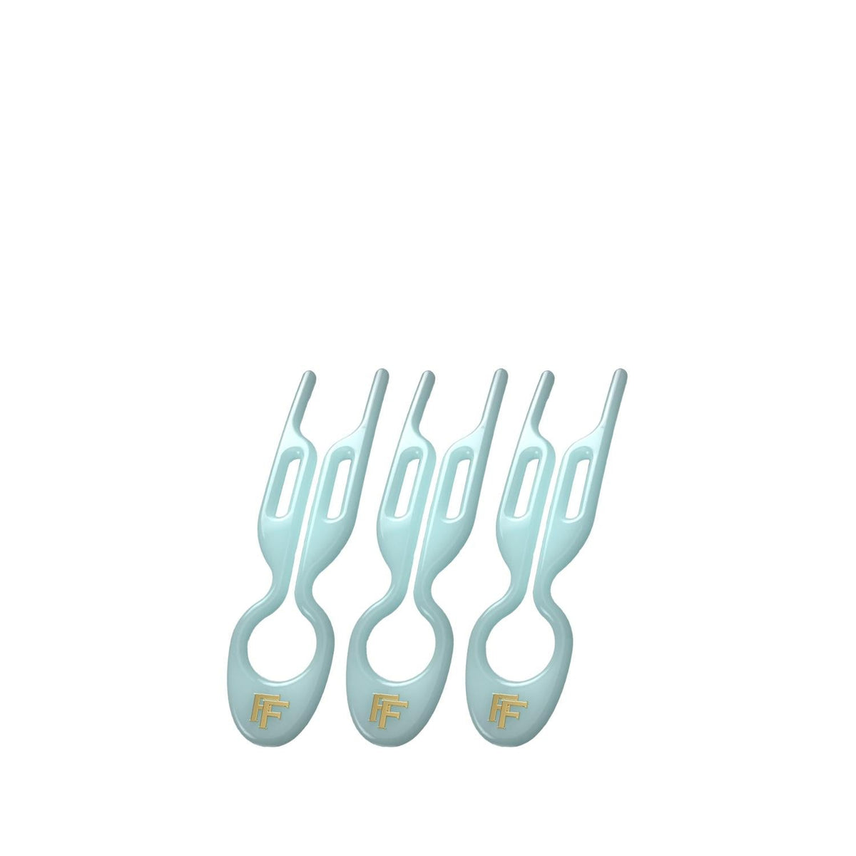 Fiona Franchimon No 1 Hairpin Tantalizing Blue 3-Pack