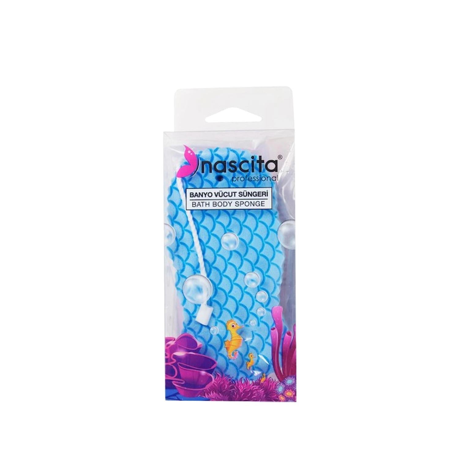 Nascita Bath Sponge - Soft & Gentle Body Sponge for Sensitive Skin, 10 Pack