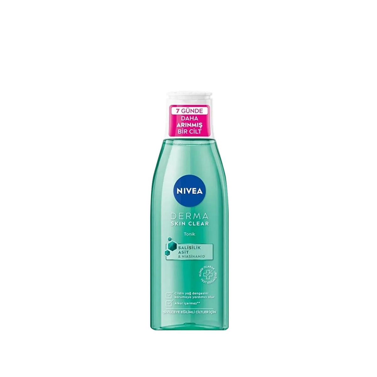 Nivea Derma Skin Clear Anti-Acne Facial Toner 200ml - Clarify & Prevent Breakouts