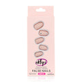 Eklips Artificial Nails - DIY Nail Kit for Salon-Quality Nails at Home, Easy Application, 24 Pieces