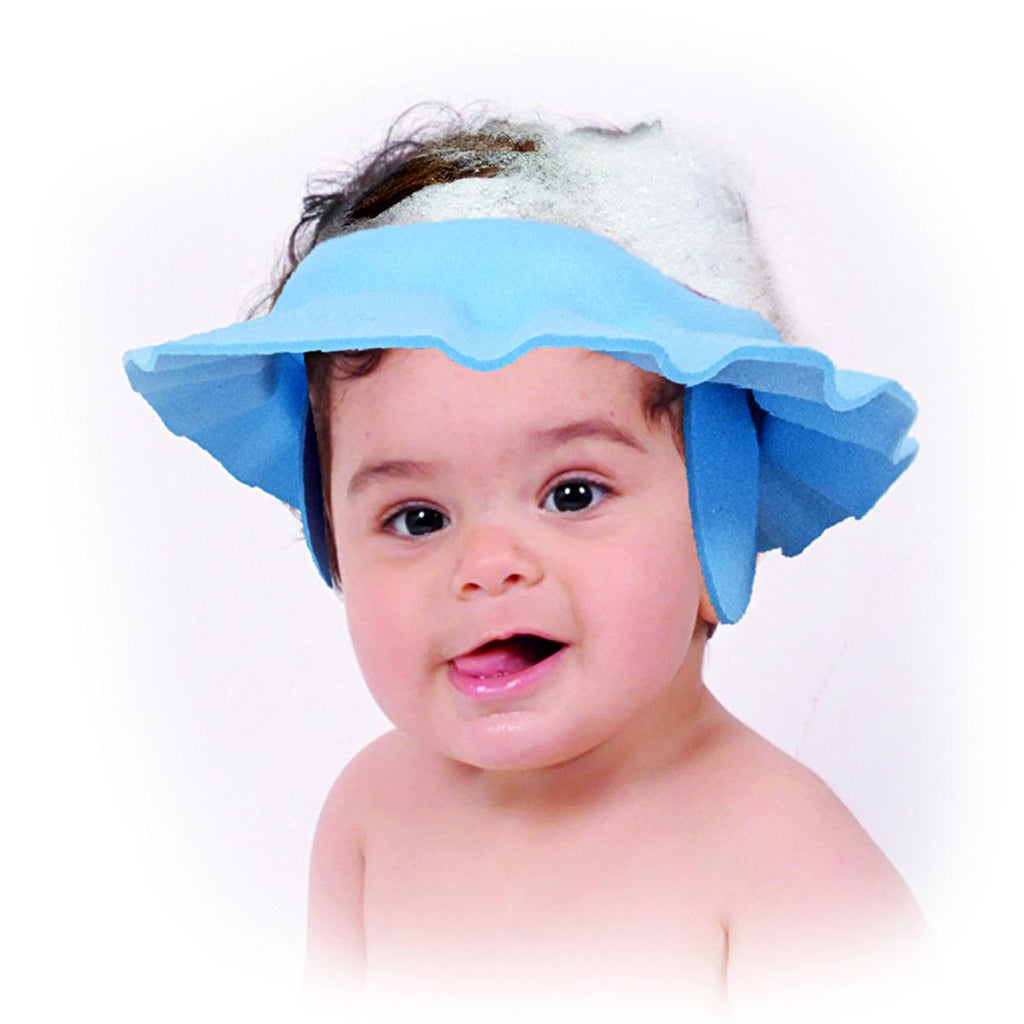 Sevi Bebe Baby Bath Cap - Soft Eva Material, Adjustable Size for Comfort & Safety