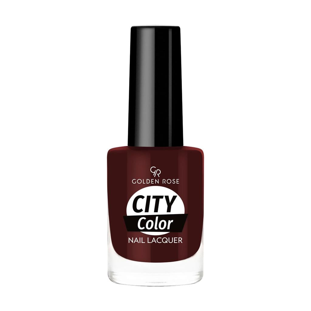 Golden Rose City Color Glossy Nail Lacquer Shade 169