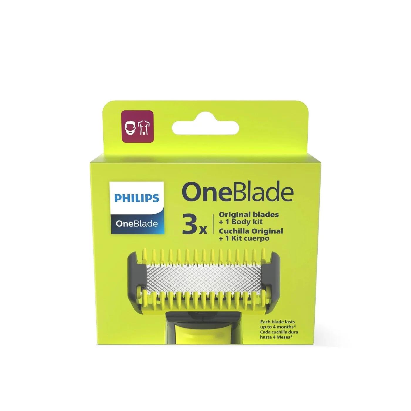 Philips OneBlade Replacement Blades 3-Pack QP63051