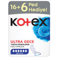 Kotex Dev Eko: Ultra Nighttime Absorbent Pads - Ultimate Feminine Hygiene & Overnight Protection, Secure & Comfortable (22 Count)