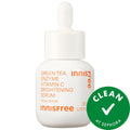 Green Tea Enzyme Vitamin C Brightening Serum | Fades Dark Spots, Evens Skin Tone, Exfoliates | Vegan & Cruelty-Free Skincare