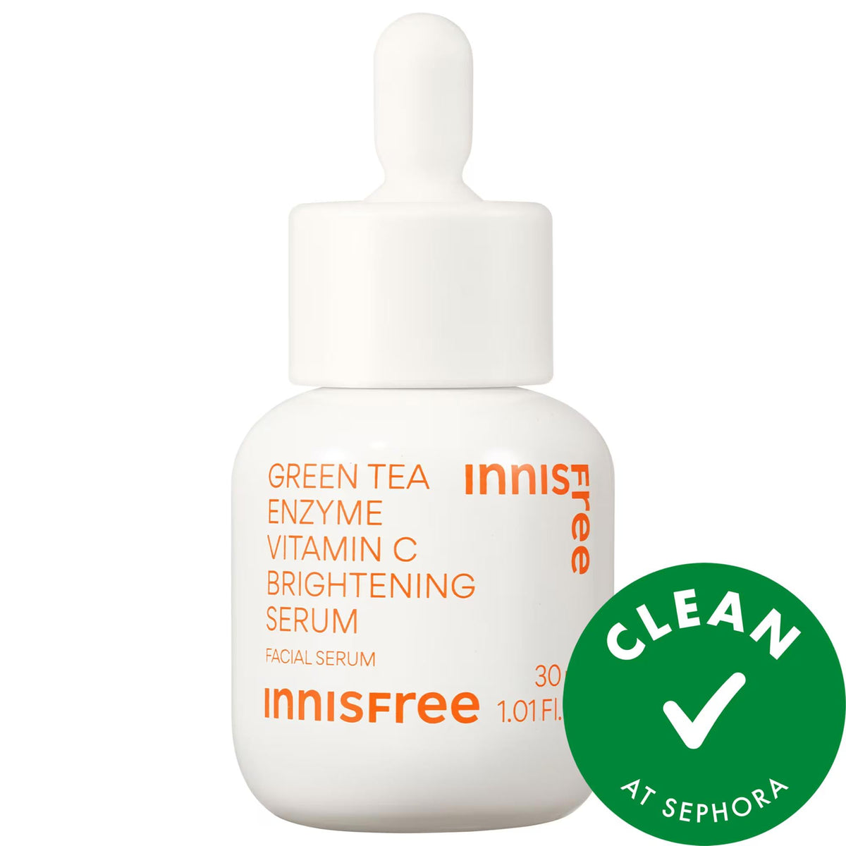 Green Tea Enzyme Vitamin C Brightening Serum | Fades Dark Spots, Evens Skin Tone, Exfoliates | Vegan & Cruelty-Free Skincare