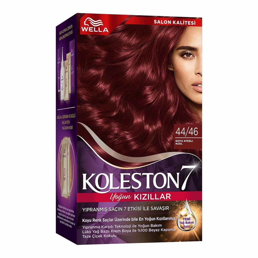 Koleston Supreme Hair Dye 4446 Intense Fire Red