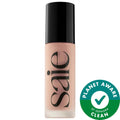 Glowy Vegan Skin Tint Foundation with Hyaluronic Acid - Natural, Lightweight Makeup for Sensitive Skin, Cruelty-Free & Gluten-Free