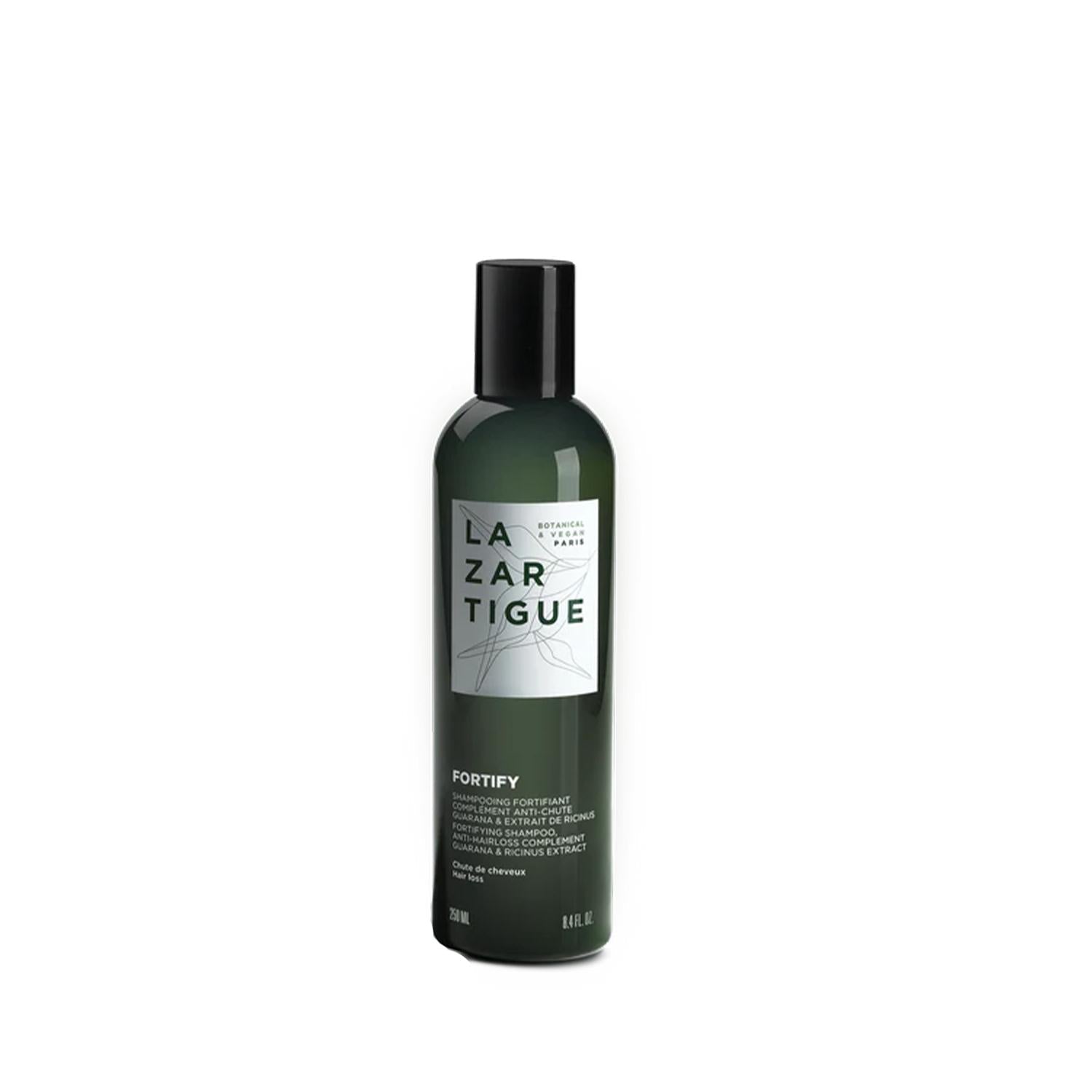 Lazartigue Anti-Hair Loss Strengthening Shampoo 250ml - Promotes Hair Growth & Reduces Breakage