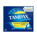 Tampax Tampon Normal Eko Paket 22'li - Cotton Tampons for Women, Menstrual Hygiene Products