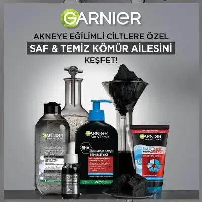 Garnier Charcoal Face Wash - 3-in-1 Blackhead Removal Facial Gel with Salicylic Acid, 8.45 fl oz