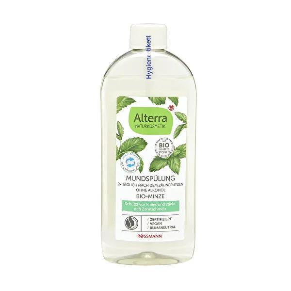 Alterra Natural Oral Care Mouthwash - Alcohol-Free, Vegan, 5 Effective Care Features for Comprehensive Oral Health
