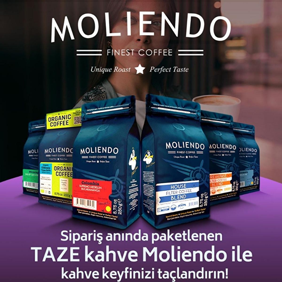 Moliendo Brasil Bossa Nova Ground Coffee - 250g Arabica, Specialty Coffee